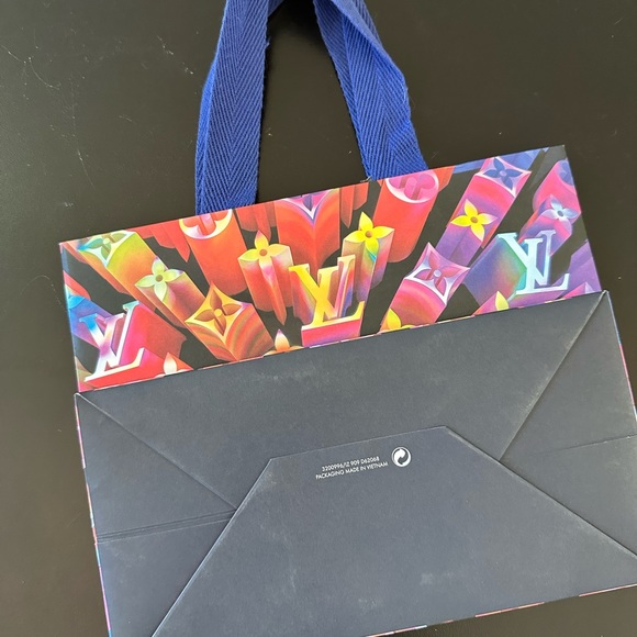 LV Louis Vuitton Small Multi Colored Shopping Bags - Picture 2 of 10